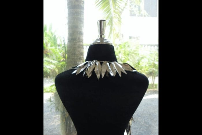 Polished 99.9% Pure Fine Silver Maile Presentation Lei