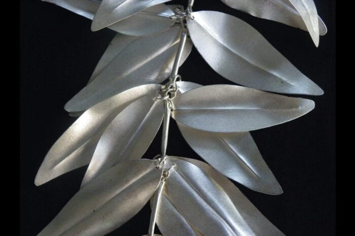 Unpolished 99.9% Fine Silver Maile Presentation Lei