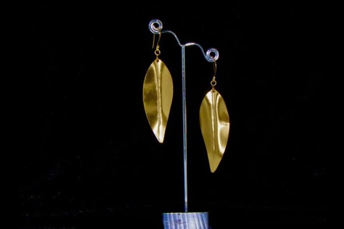 24K Gold Dipped 99.9% Pure Fine Silver Maile Earrings