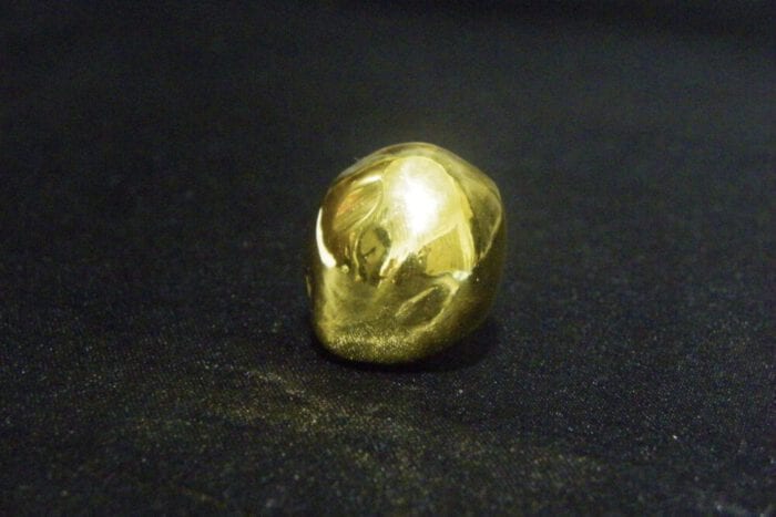 24K Gold Plated Single Kukui Nut